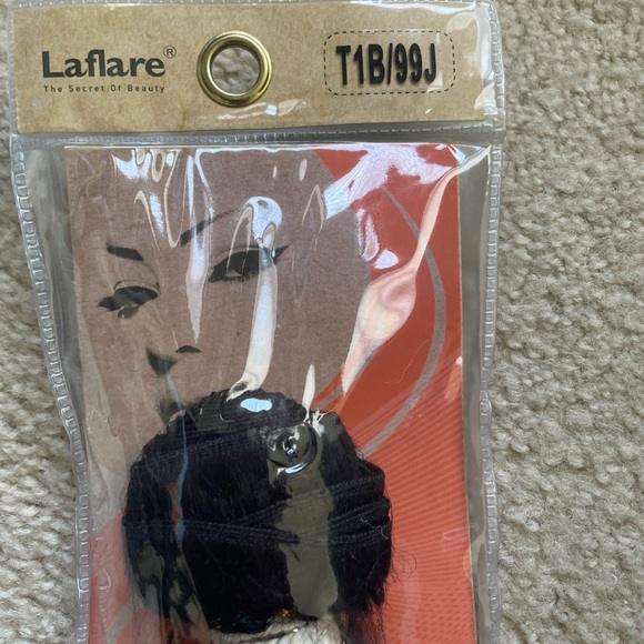 Laflare Peruvian Unprocessed 12” Body Wave 100% Virgin Human Hair  - T1B/99J - Picture 4 of 5